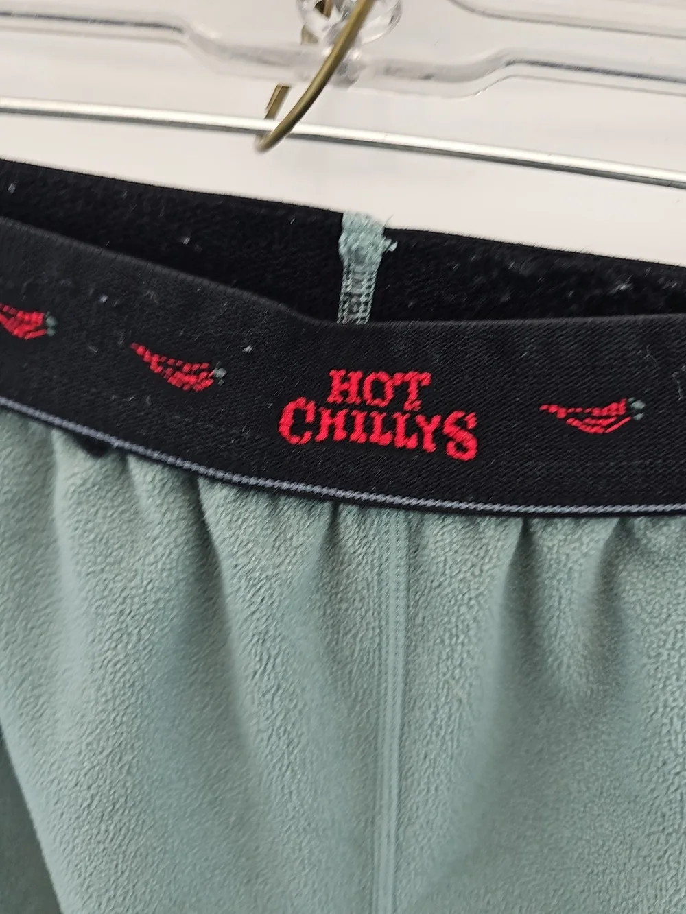 Hot Chillys Women's Teal Fleece Lounge Pants - Picture 2 of 5